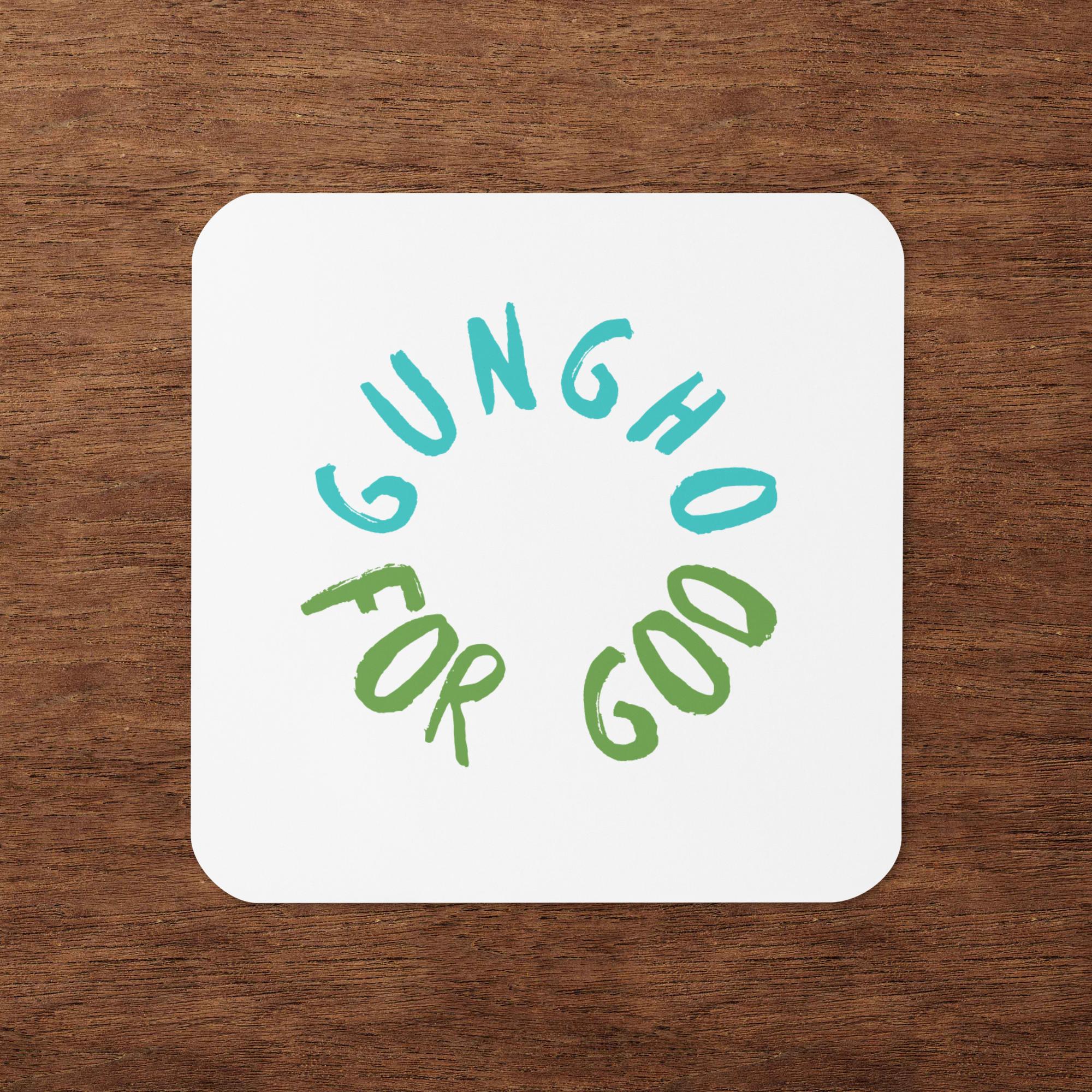 Cork-back coaster