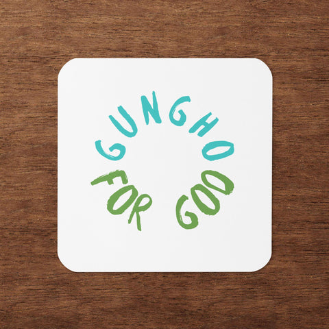 Cork-back coaster