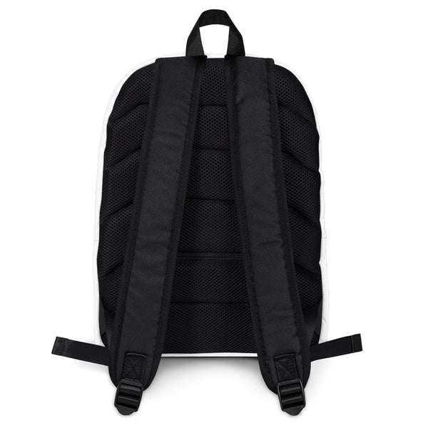 Gung-ho for God All White Simple Backpack
