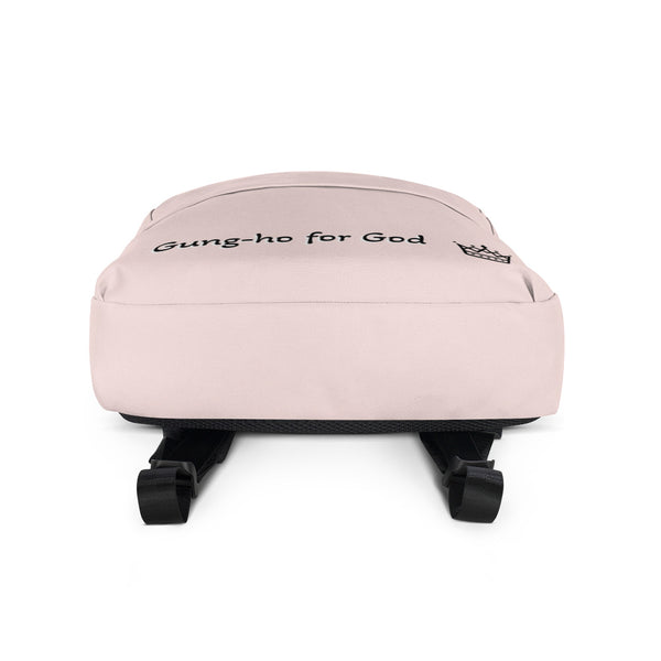 Gung-ho for God Misty Rose Backpack