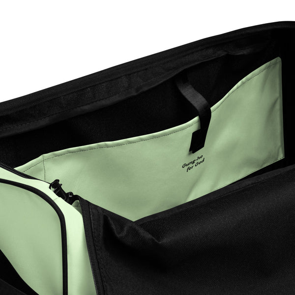 Gung-ho for God Duffle bag