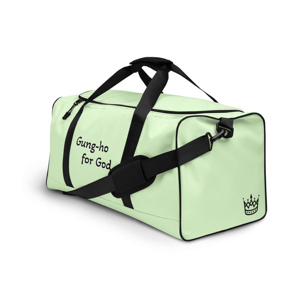 Gung-ho for God Duffle bag