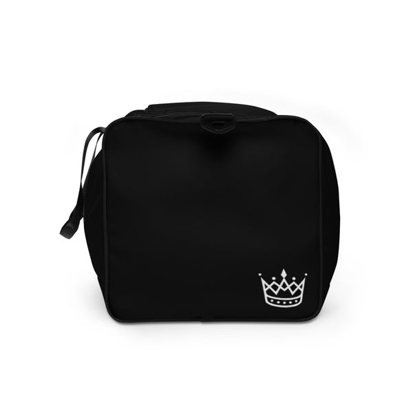 Black and White Gung-ho for God Duffle bag