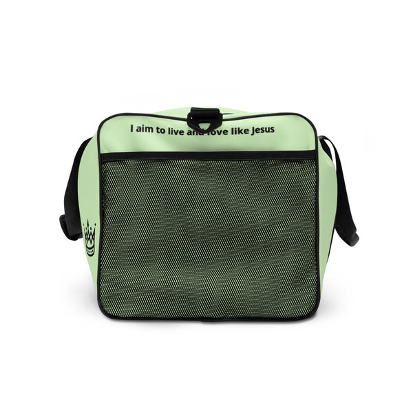 Gung-ho for God Duffle bag