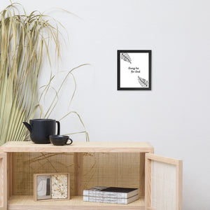 Gung-ho for God Framed poster