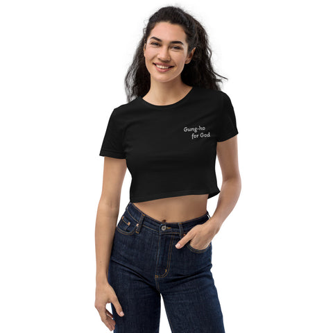 Gung-ho for God Organic Crop Top