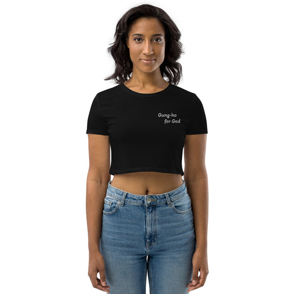 Gung-ho for God Organic Crop Top