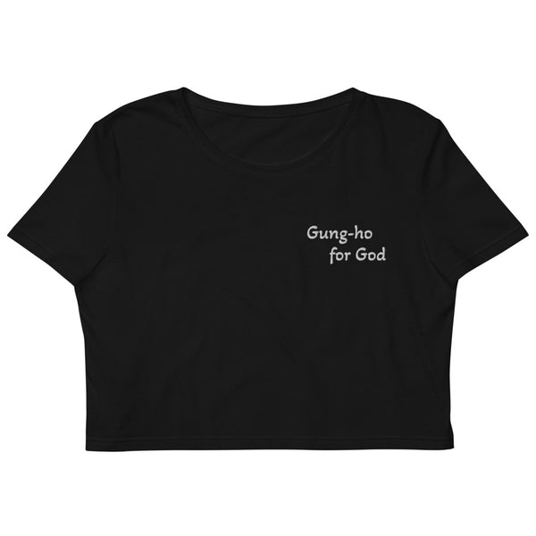 Gung-ho for God Organic Crop Top