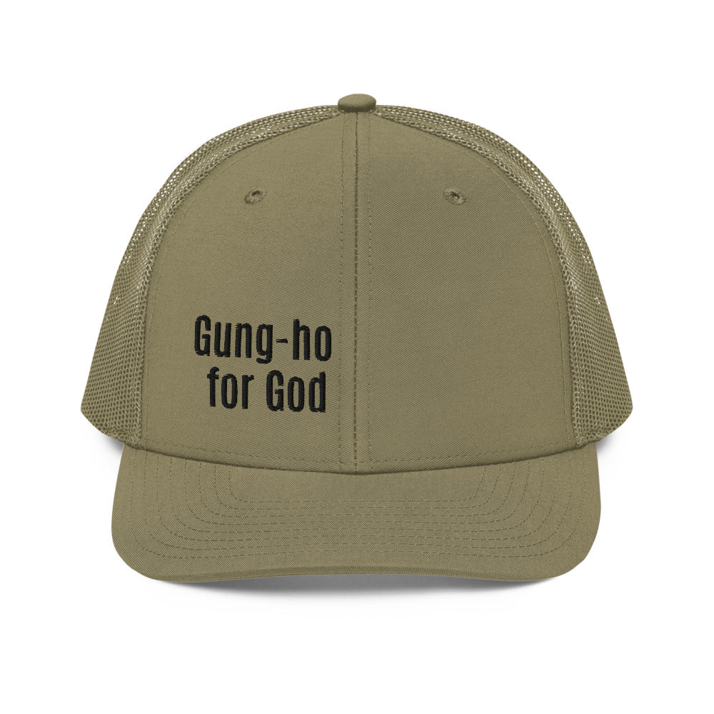 Gung-ho for God Trucker Cap