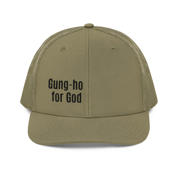 Gung-ho for God Trucker Cap