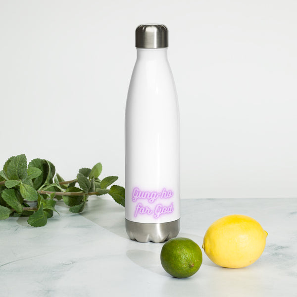 Gung-ho for God Stainless Steel Water Bottle