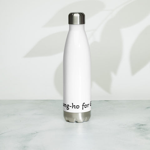 Gung-ho for God Stainless Steel Water Bottle