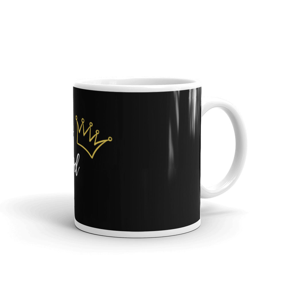 Gung-ho for God Black glossy mug