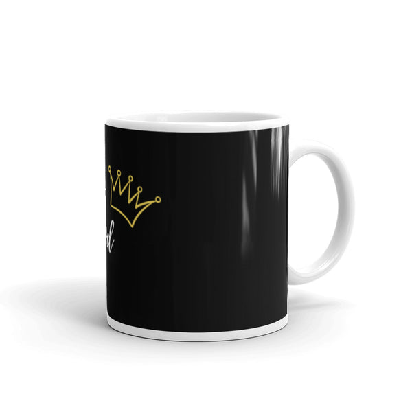 Gung-ho for God Black glossy mug