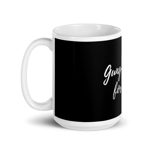 Gung-ho for God Black glossy mug