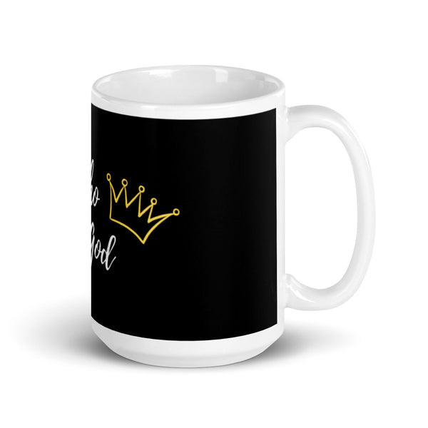 Gung-ho for God Black glossy mug